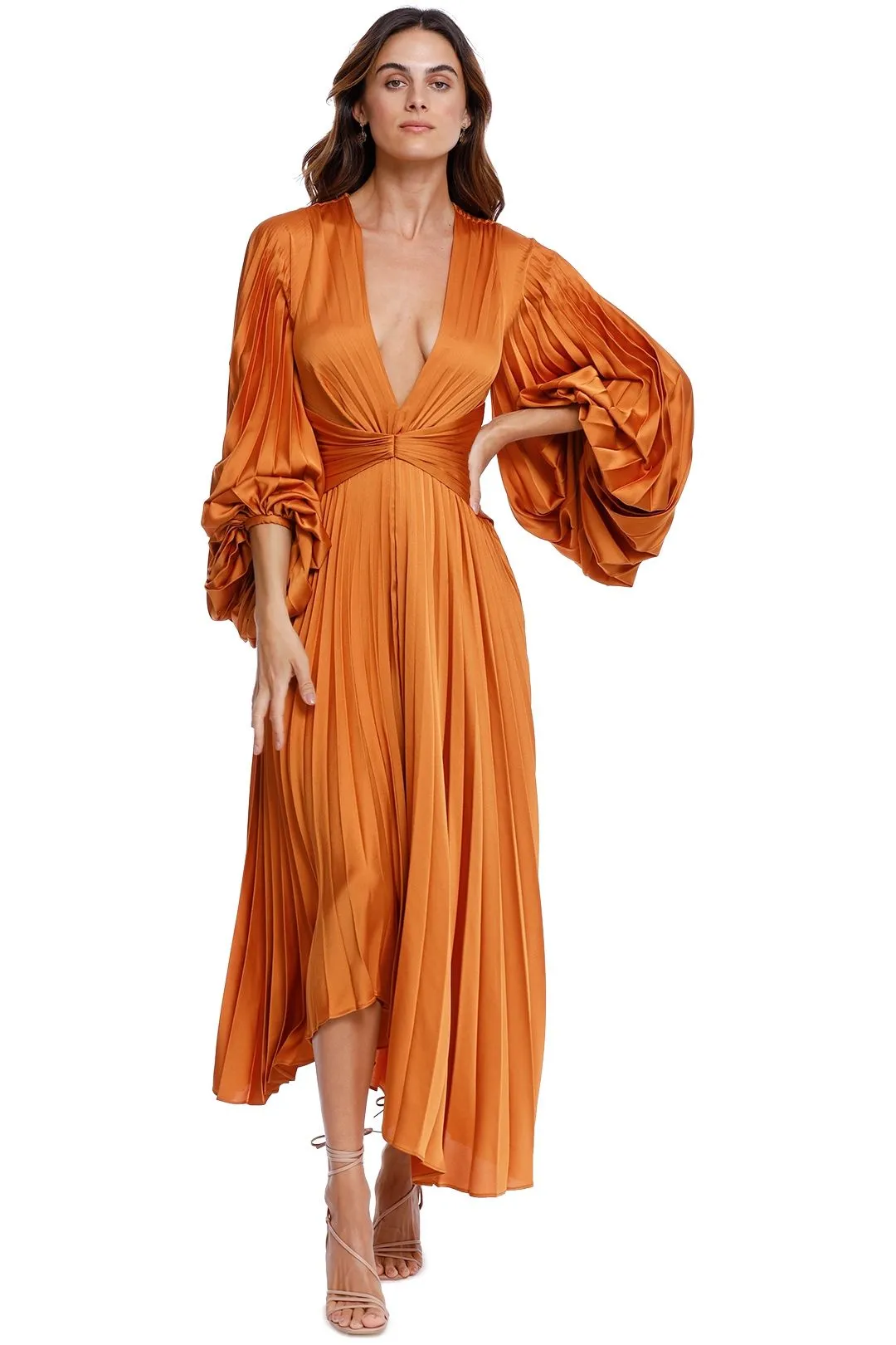 ACLER Palms Dress (Turmeric) - RRP $495