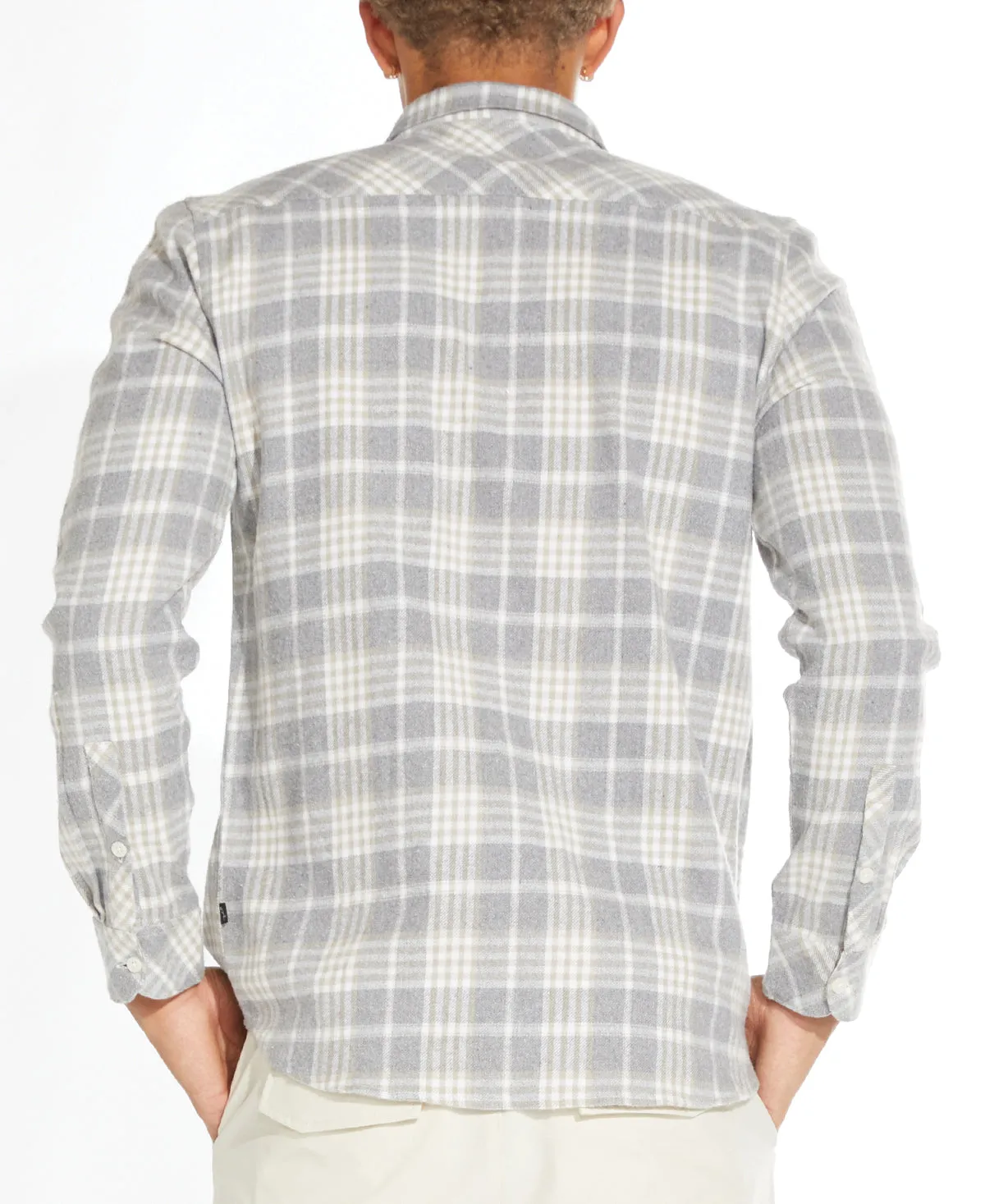 Ayers Flannel Shirt (Heather Gray)