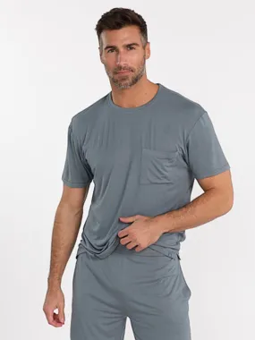 Bamboo Silk Short Sleeve Sleep Shirt