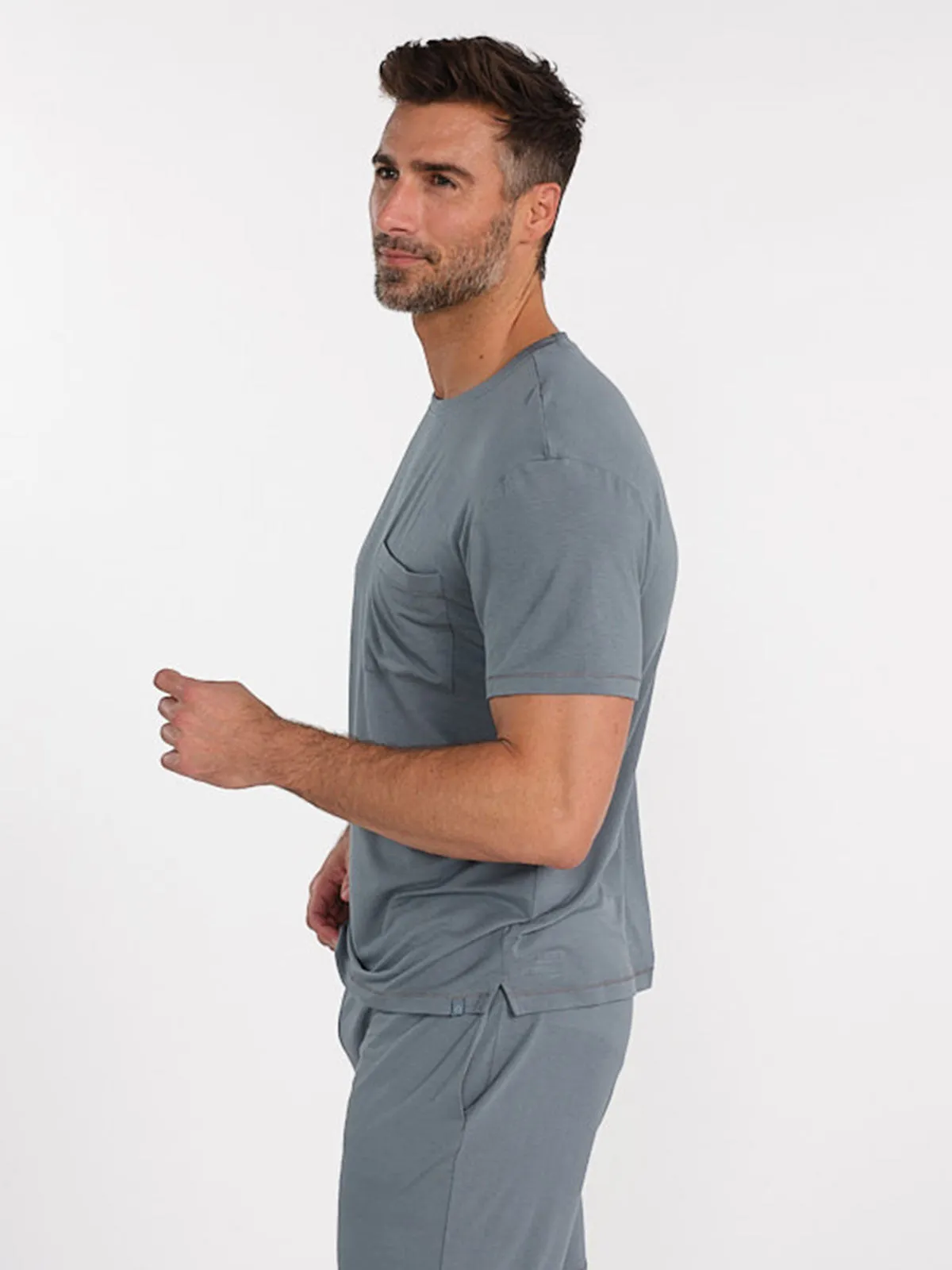 Bamboo Silk Short Sleeve Sleep Shirt