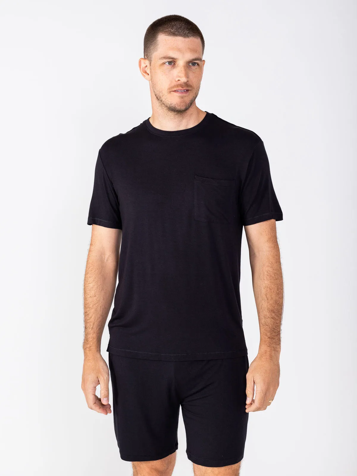 Bamboo Silk Short Sleeve Sleep Shirt