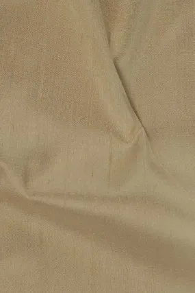 Beige Tan Silk Shantung 54" Fabric