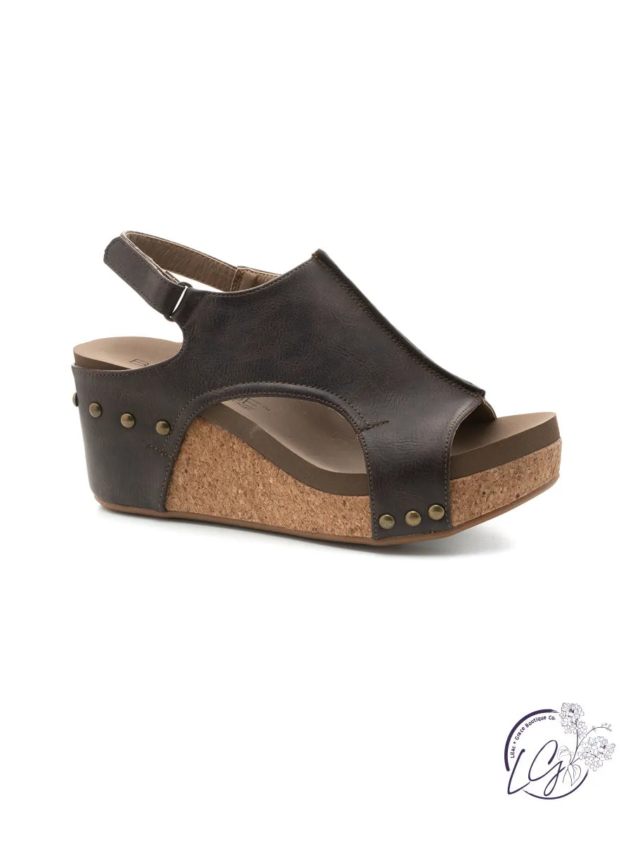 Carley Wedge Sandal by Corky's