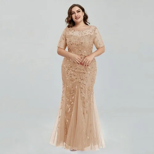 Evening Gowns Plus Size Women | Formal Evening Gowns Plus Size - Women