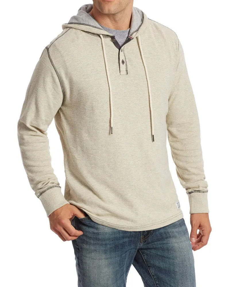 Flag & Anthem - Mauldin Long Sleeve Henley Hoodie