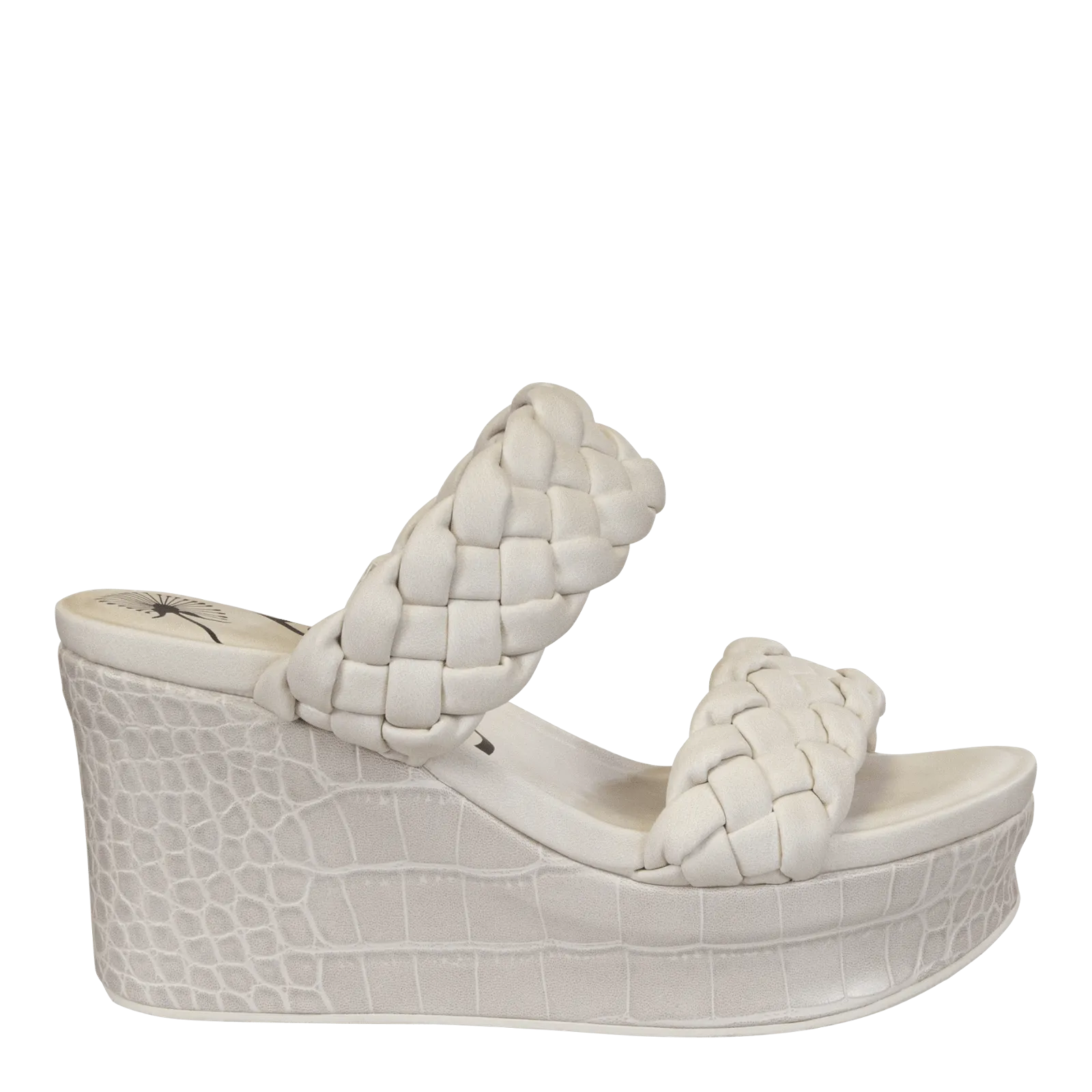 FLUENT in IVORY Wedge Sandals