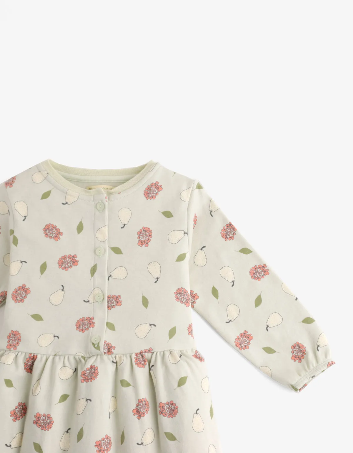 GIRLS PEAR PRINT SLEEP DRESS