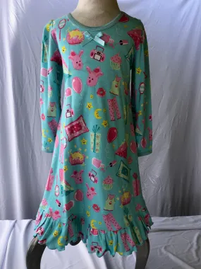 Girls Puffed Sleeved Nightgown - Slumber Party