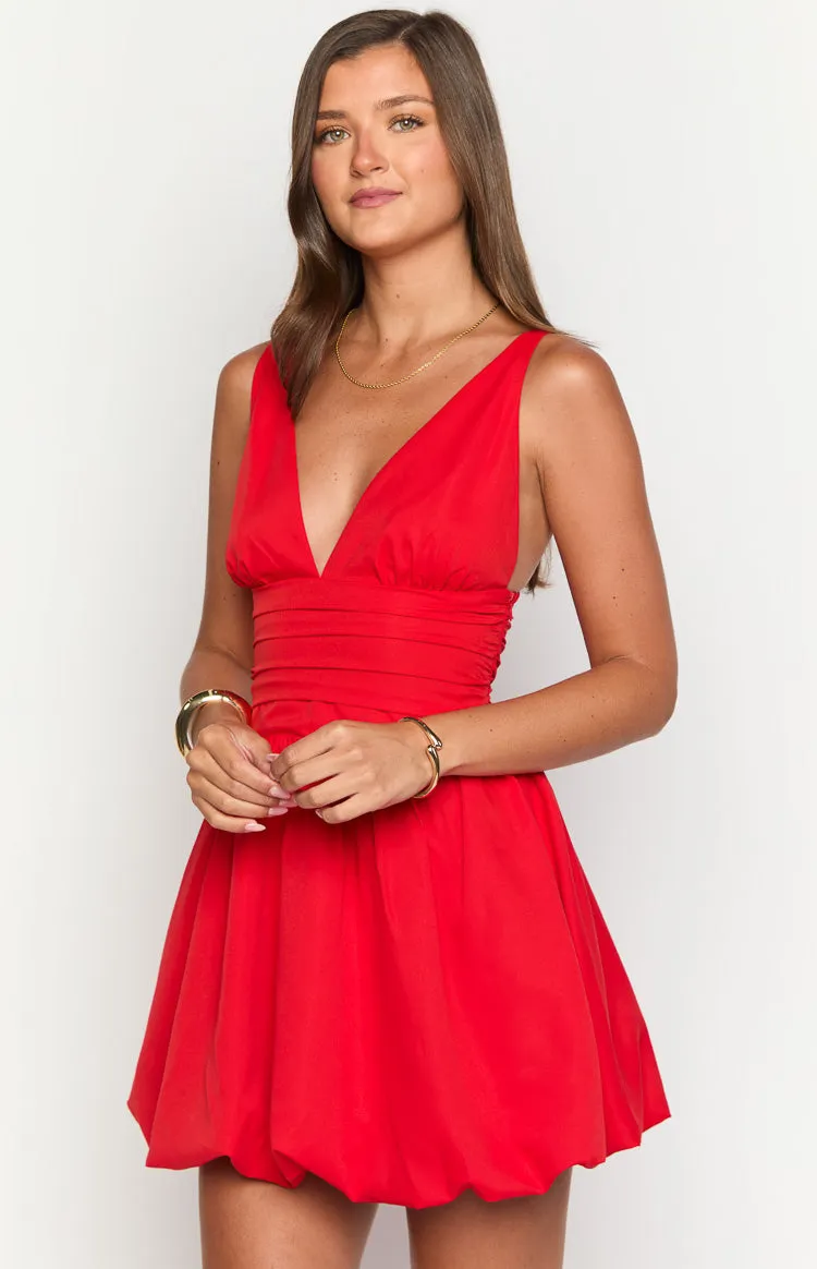 Hedley Red Mini Dress