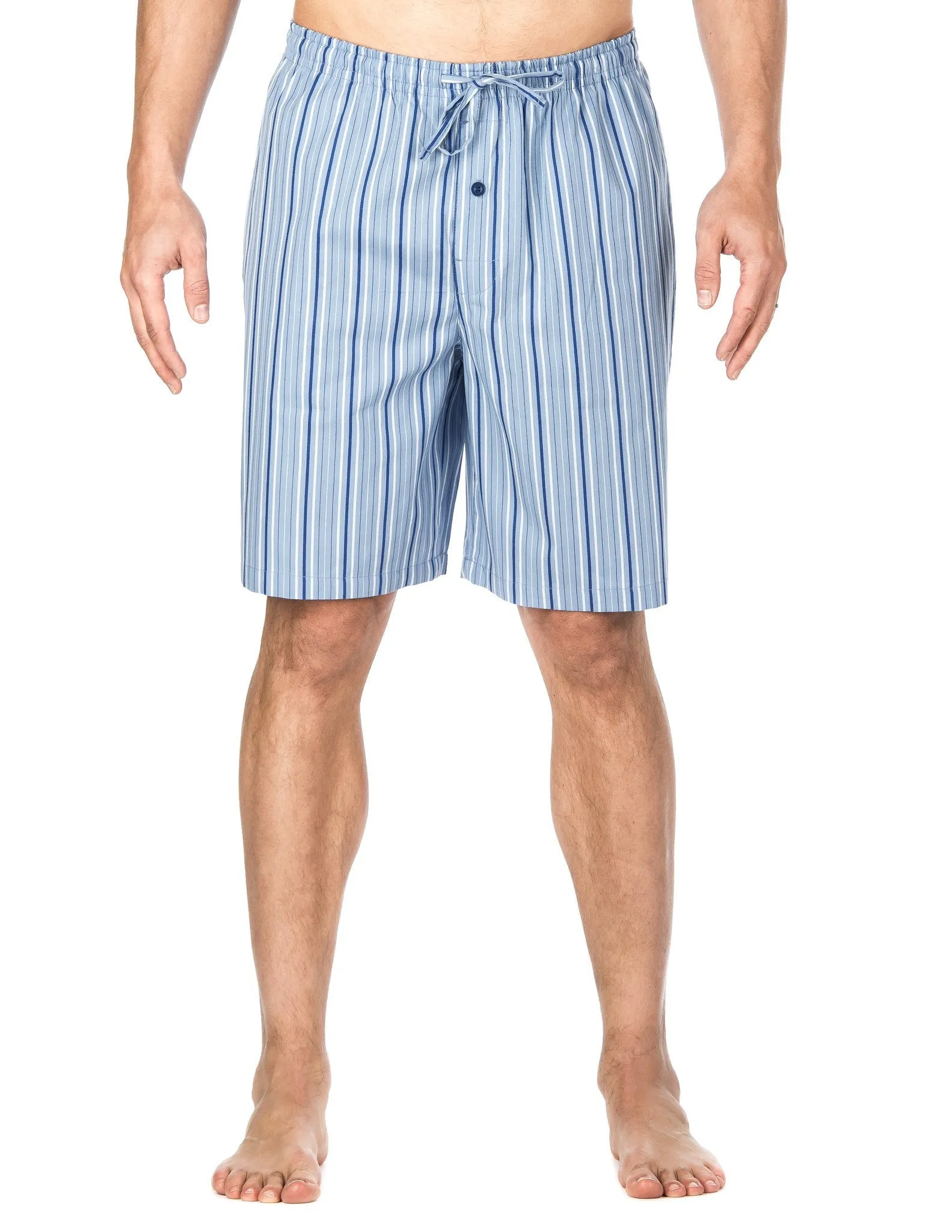 Men's Premium Cotton Sleep Shorts (2-Pack)