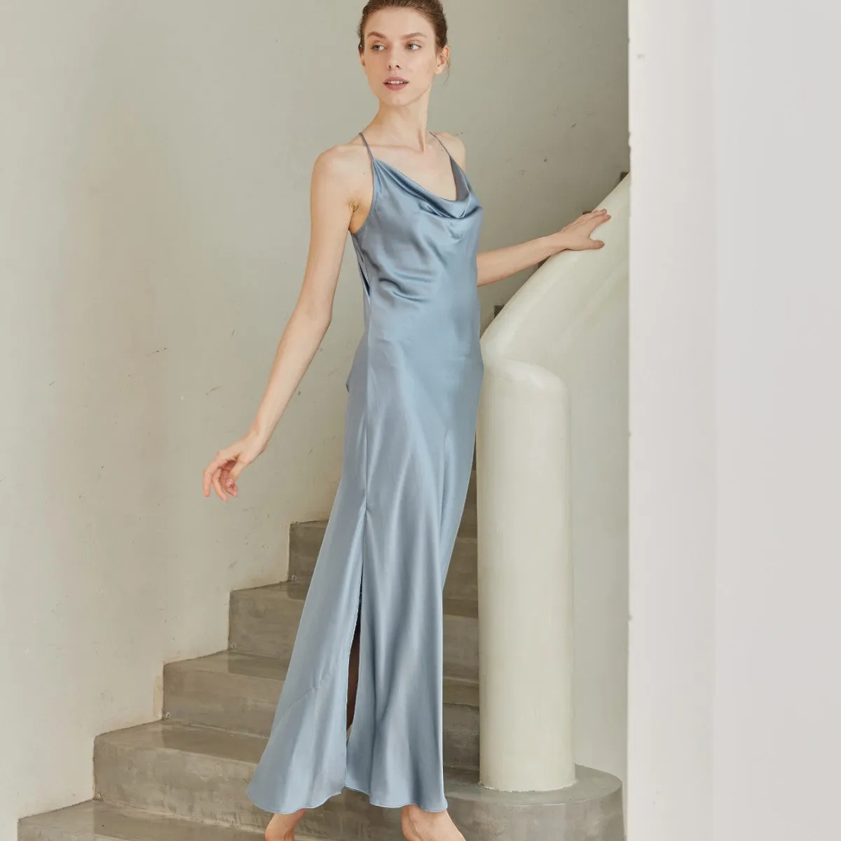 Mulberry Silk Chemise Nightgown