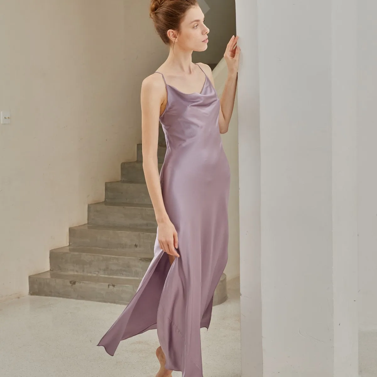 Mulberry Silk Chemise Nightgown