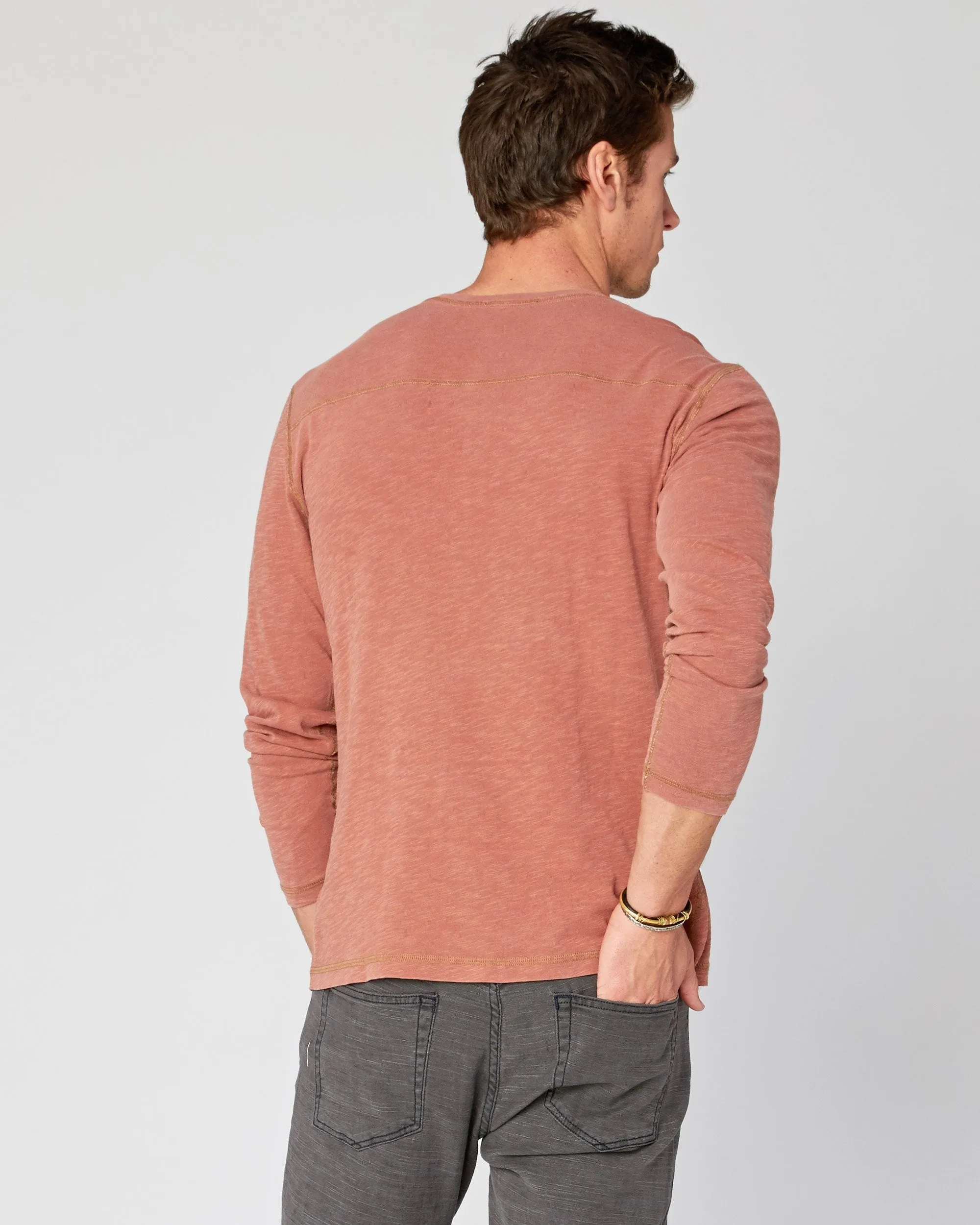 Pintail Slub Jersey Henley