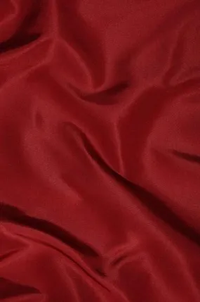 Red Dahlia Heavy Taffeta Silk Fabric