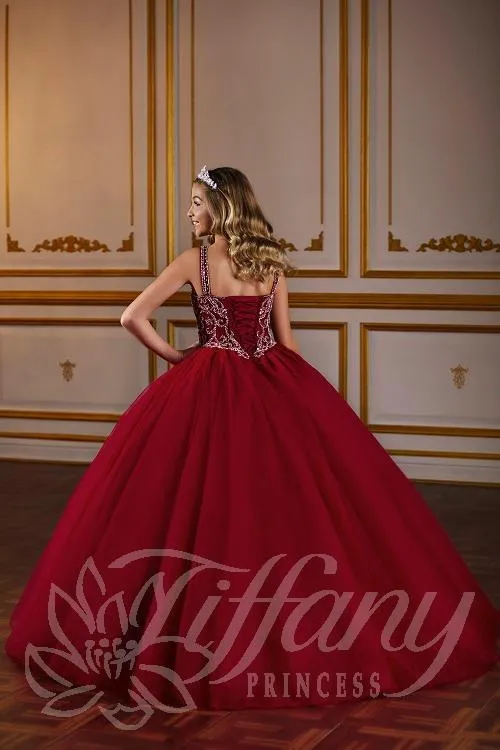 Scoop Neck Tulle Ballgown