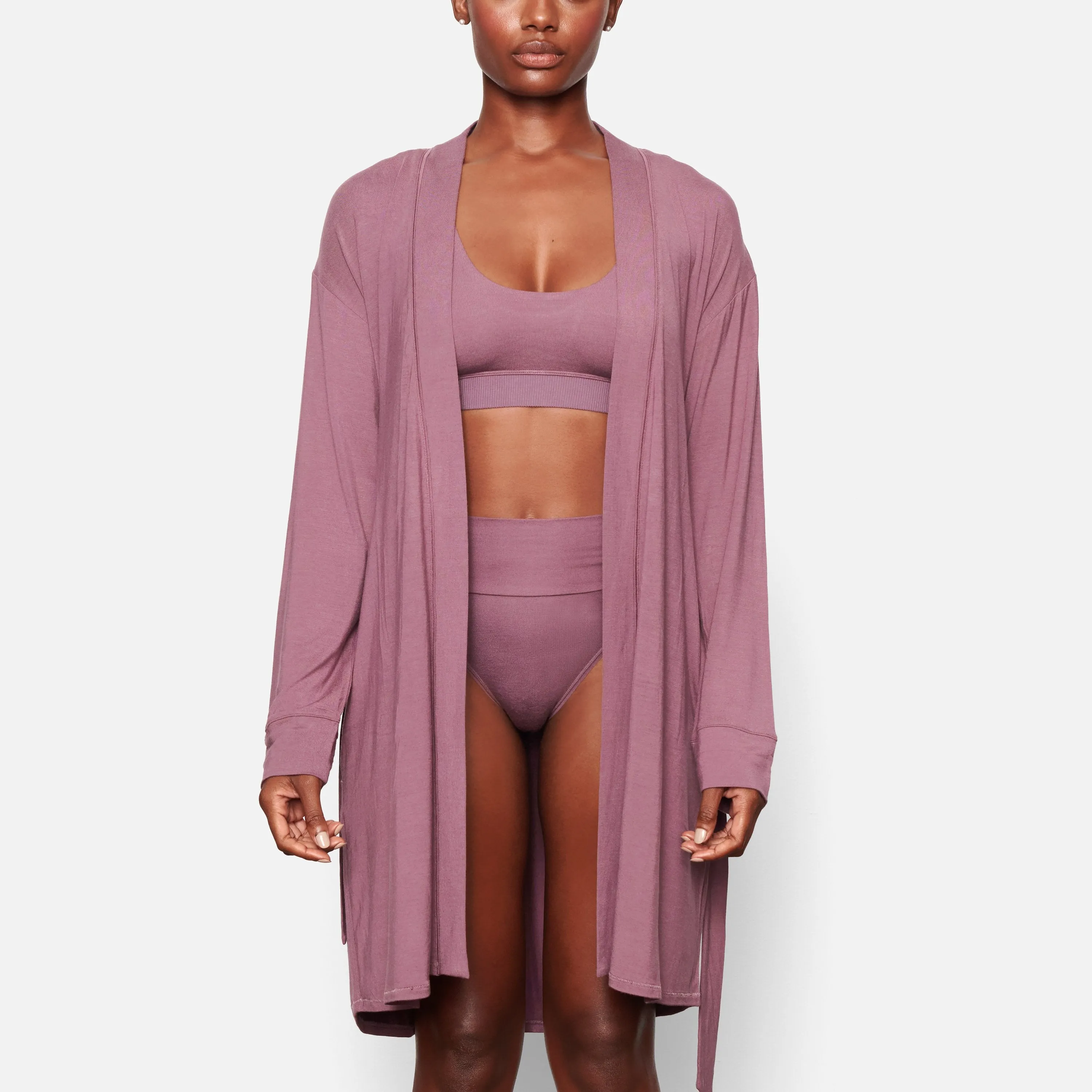 SLEEP ROBE | PLUM