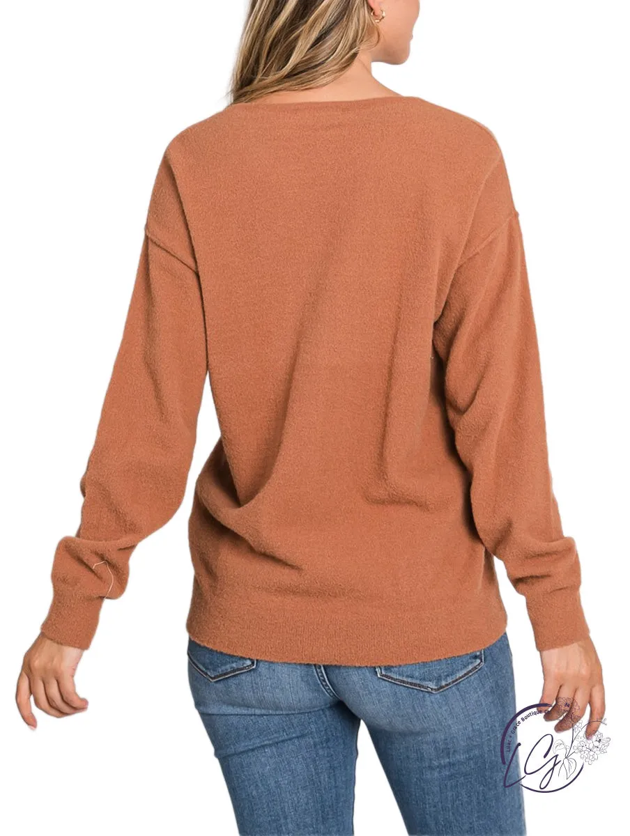 Soft V-Neck Sweater