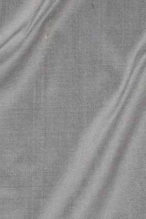 Storm Gray Silk Shantung 54" Fabric