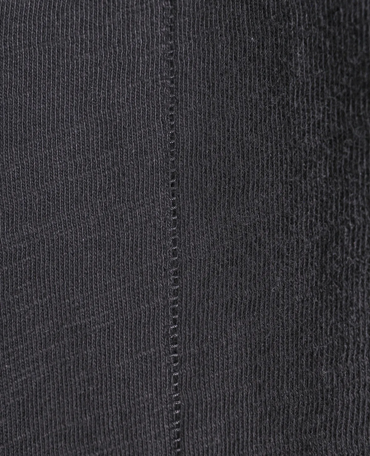 The Knox - Distressed LS Henley - Black