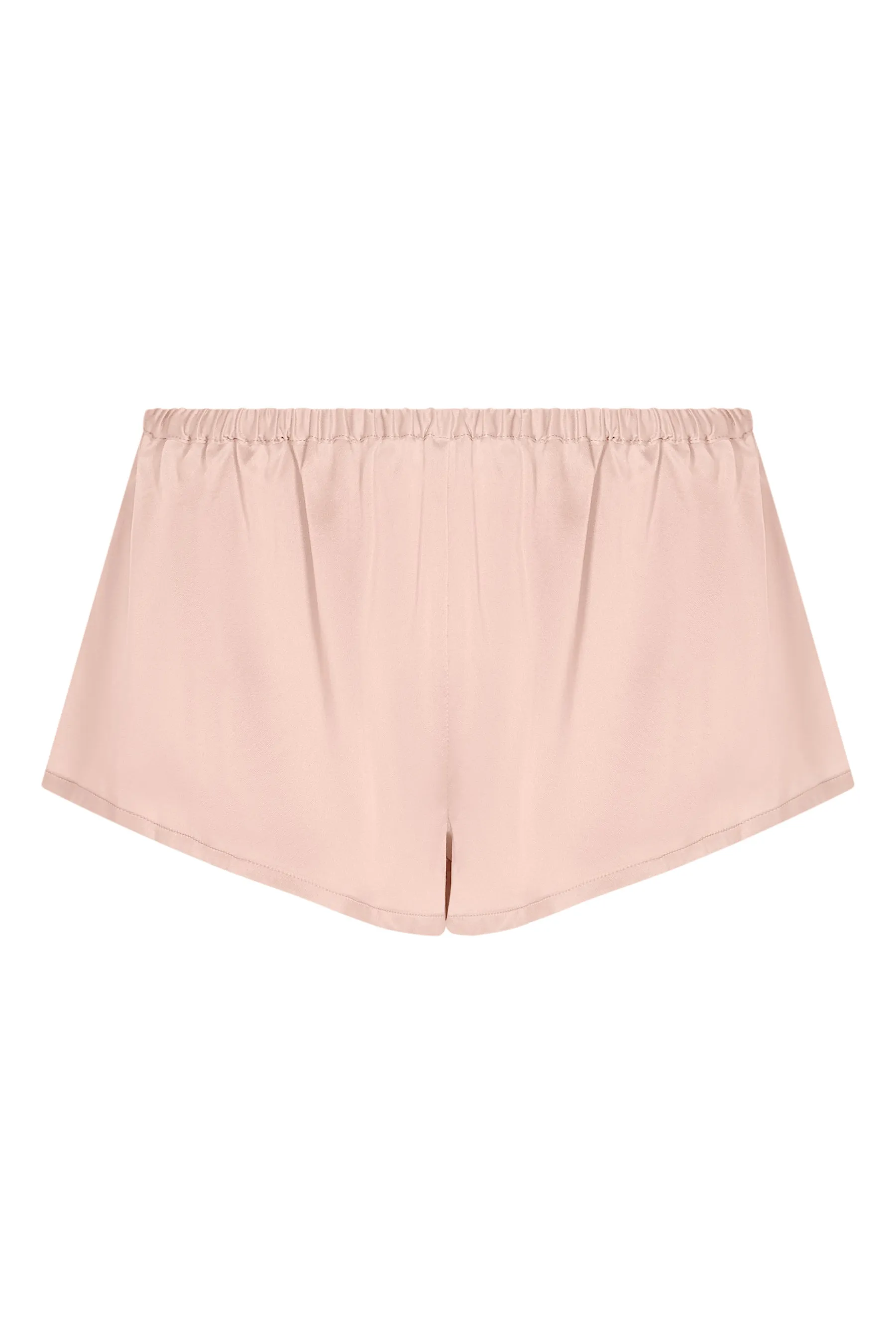 Venice Sleep Shorts Pale Blush Silk