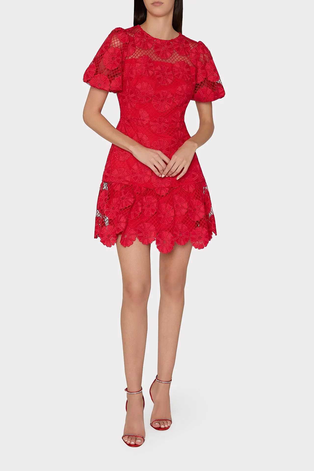 Yasmin Daisy Lace Dress