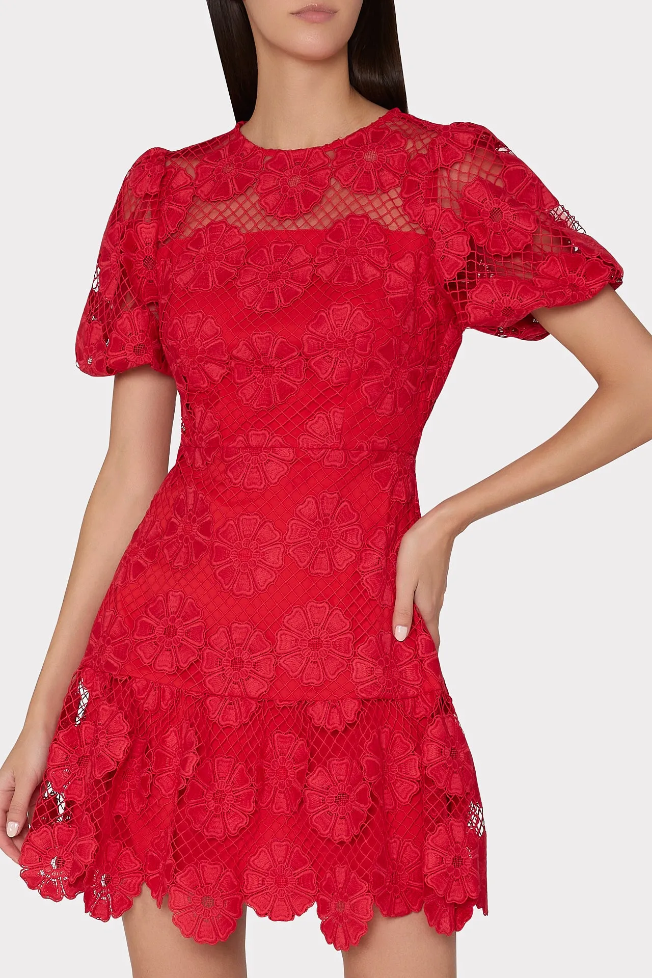 Yasmin Daisy Lace Dress